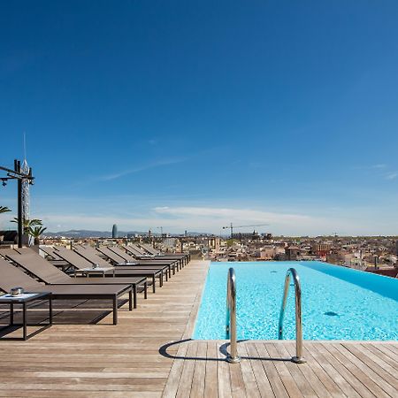 Grand Hotel Central, Small Luxury Hotels Barcelona Ngoại thất bức ảnh Rooftop pool at Hotel W Barcelona