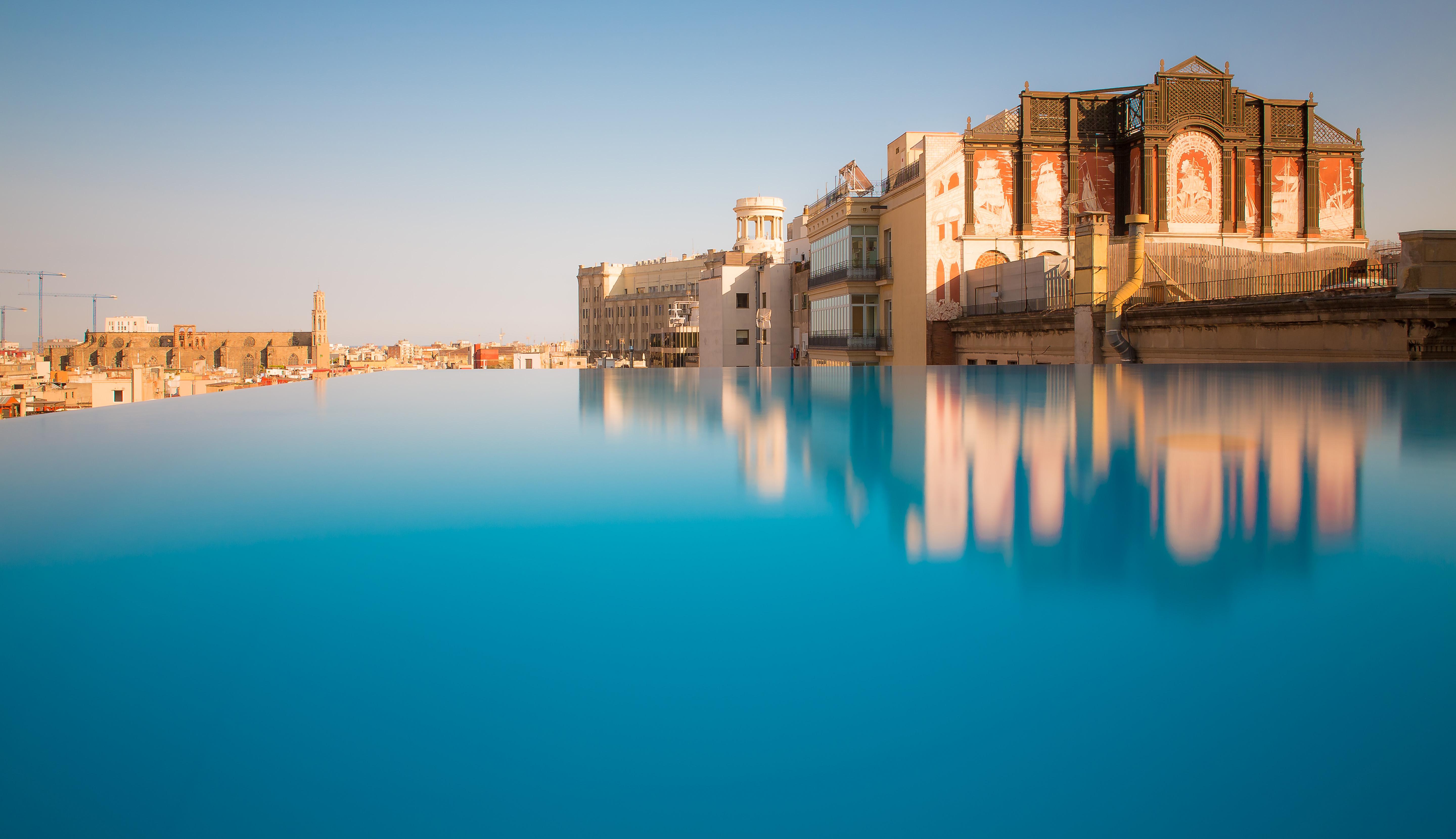 Grand Hotel Central, Small Luxury Hotels Barcelona Ngoại thất bức ảnh The pool at the Westin Excelsior