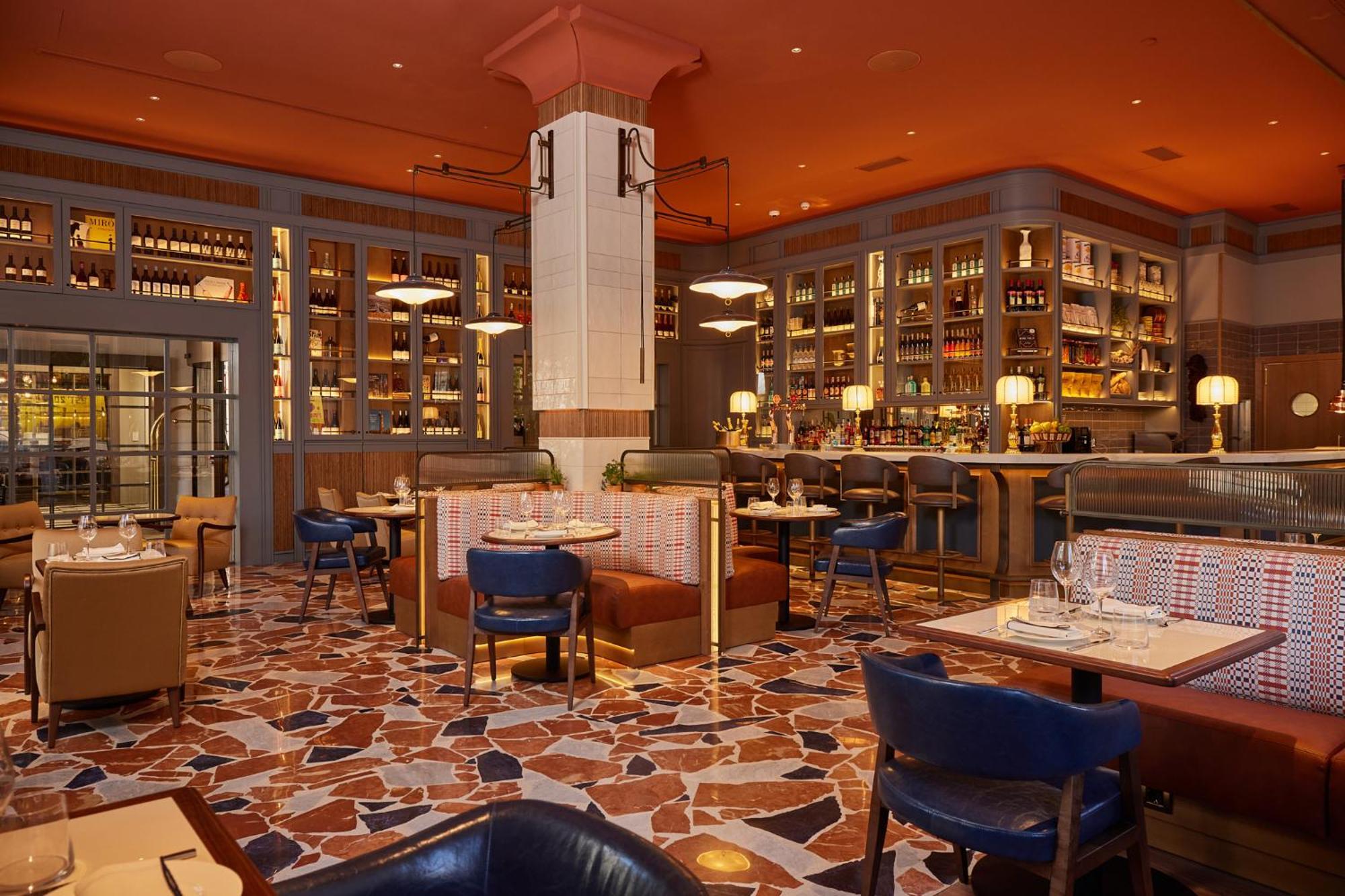 Grand Hotel Central, Small Luxury Hotels Barcelona Ngoại thất bức ảnh The interior of the restaurant